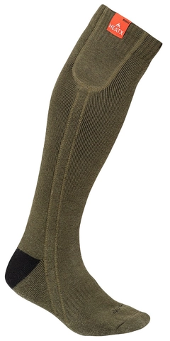 HeatX Everyday Socks Only v3 Olive - Battery Heated