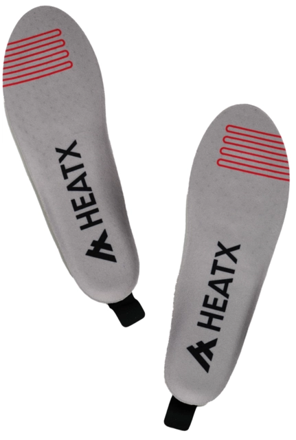HeatX Hybrid Insoles Remote Control S Sand - Battery Heated, EU35-37 