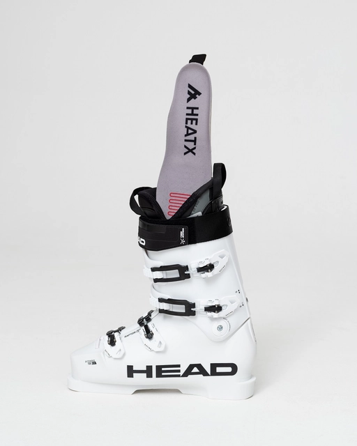 HeatX Hybrid Insoles Remote Control S Sand - Battery Heated, EU35-37 