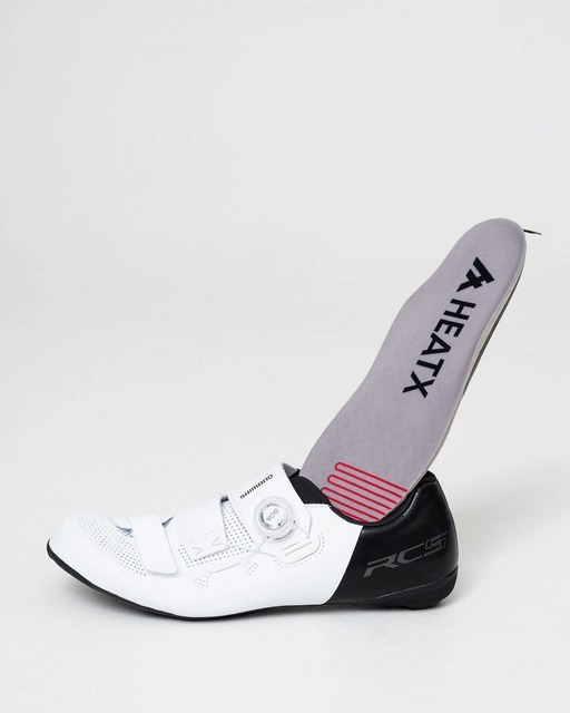 HeatX Hybrid Insoles Remote Control S Sand - Battery Heated, EU35-37 