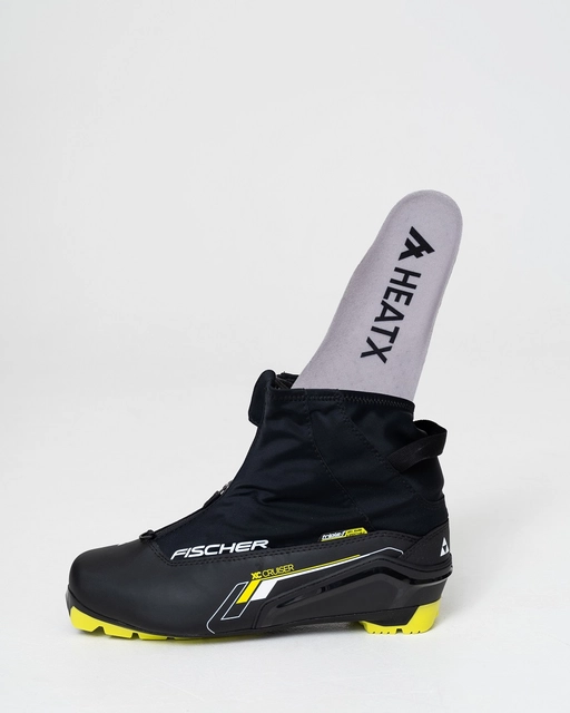 HeatX Hybrid Insoles Remote Control S Sand - Battery Heated, EU35-37 