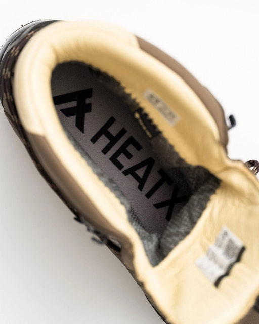 HeatX Hybrid Insoles Remote Control S Sand - Battery Heated, EU35-37 