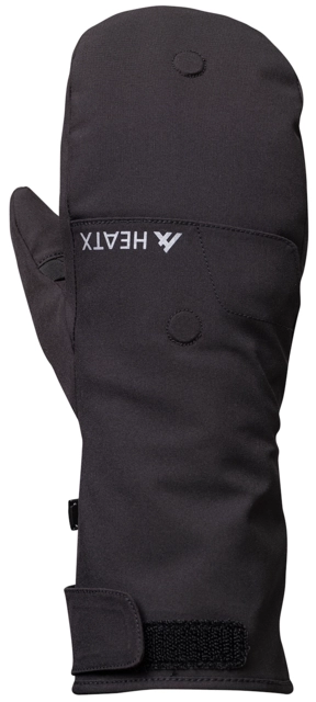 HeatX Pullover Mittens v2 S Black - Battery Heated 