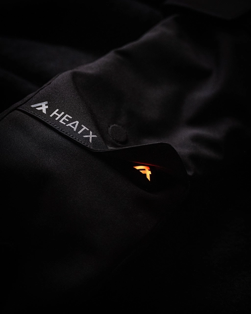 HeatX Pullover Mittens v2 S Black - Battery Heated 