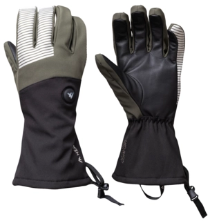 HeatX Velo Gloves Olive/Black - Battery Heated