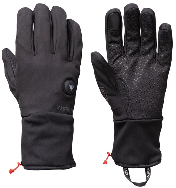 HeatX XC Gloves S Black - Battery Heated 